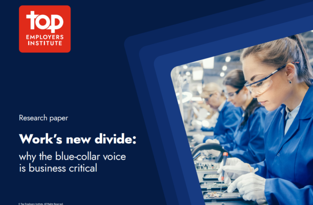 Top Employers Institute: Rethinking Blue-Collar Employee Experience