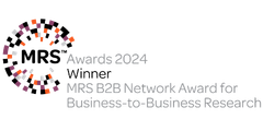 MRS Awards 2024 Winner – BRS B2B Network Award for Business-to-Business Research