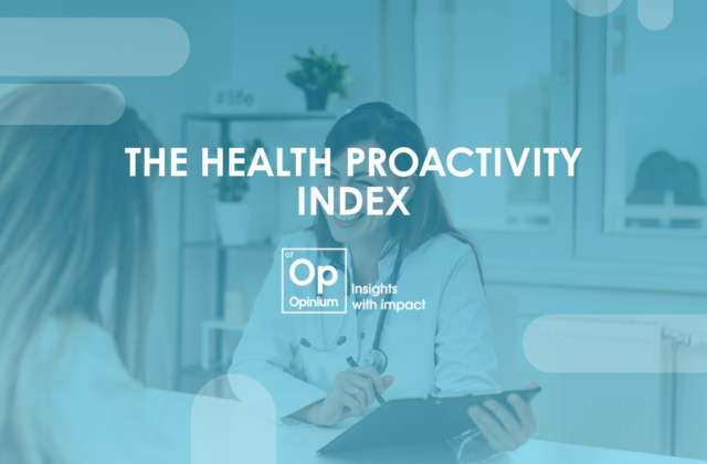 Health Proactivity Index – Wellness Products